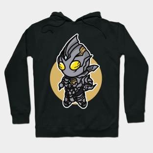 Ultraman Trigger Dark Chibi Style Kawaii Hoodie